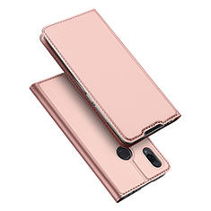 Funda de Cuero Cartera con Soporte Carcasa para Xiaomi Redmi Note 7 Oro Rosa