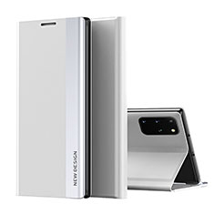 Funda de Cuero Cartera con Soporte Carcasa QH1 para Samsung Galaxy A53 5G Blanco