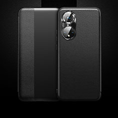 Funda de Cuero Cartera con Soporte Carcasa QK1 para Huawei Honor 50 Pro 5G Negro