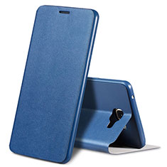 Funda de Cuero Cartera con Soporte Carcasa S01 para Samsung Galaxy A9 (2016) A9000 Azul