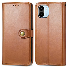 Funda de Cuero Cartera con Soporte Carcasa S05D para Xiaomi Poco C50 Marron