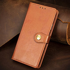 Funda de Cuero Cartera con Soporte Carcasa S09D para Samsung Galaxy S21 5G Marron