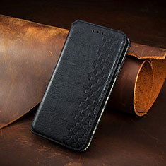 Funda de Cuero Cartera con Soporte Carcasa S10D para Google Pixel 4a Negro