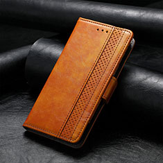 Funda de Cuero Cartera con Soporte Carcasa S10D para Xiaomi Poco C50 Marron Claro