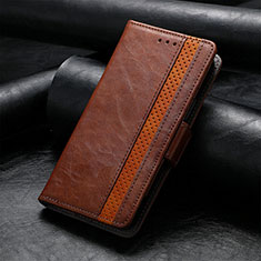 Funda de Cuero Cartera con Soporte Carcasa S10D para Xiaomi Redmi A2 Marron