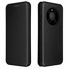 Funda de Cuero Cartera con Soporte Carcasa T01 para Huawei Mate 40 Negro