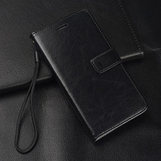 Funda de Cuero Cartera con Soporte Carcasa T01 para Samsung Galaxy A90 5G Negro