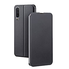 Funda de Cuero Cartera con Soporte Carcasa T01 para Xiaomi Mi A3 Negro