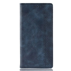 Funda de Cuero Cartera con Soporte Carcasa T01 para Xiaomi Redmi 9AT Azul