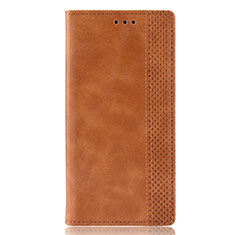 Funda de Cuero Cartera con Soporte Carcasa T01 para Xiaomi Redmi 9AT Naranja