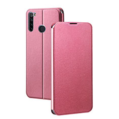 Funda de Cuero Cartera con Soporte Carcasa T01 para Xiaomi Redmi Note 8 Rosa