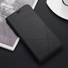 Funda de Cuero Cartera con Soporte Carcasa T02 para Apple iPhone 11 Pro Negro