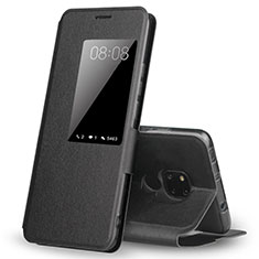 Funda de Cuero Cartera con Soporte Carcasa T02 para Huawei Mate 20 X 5G Negro