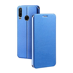 Funda de Cuero Cartera con Soporte Carcasa T02 para Huawei P30 Lite New Edition Azul