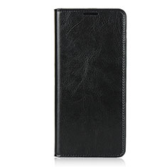 Funda de Cuero Cartera con Soporte Carcasa T02 para Oppo Find X2 Neo Negro