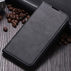 Funda de Cuero Cartera con Soporte Carcasa T02 para Oppo R15X Negro