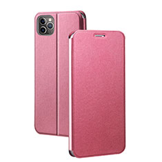 Funda de Cuero Cartera con Soporte Carcasa T03 para Apple iPhone 11 Pro Rosa