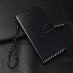 Funda de Cuero Cartera con Soporte Carcasa T04 para Oppo K1 Negro