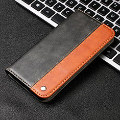 Funda de Cuero Cartera con Soporte Carcasa T04 para Samsung Galaxy A70 Naranja