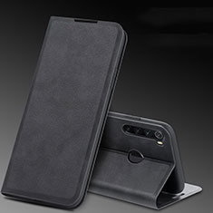 Funda de Cuero Cartera con Soporte Carcasa T04 para Xiaomi Redmi Note 8T Negro