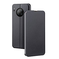 Funda de Cuero Cartera con Soporte Carcasa T05 para Huawei Mate 30 5G Negro