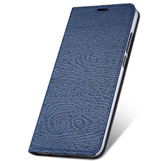 Funda de Cuero Cartera con Soporte Carcasa T05 para Huawei P30 Lite New Edition Azul