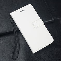 Funda de Cuero Cartera con Soporte Carcasa T06 para Xiaomi Mi 9T Blanco