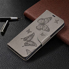 Funda de Cuero Cartera con Soporte Carcasa T07 para Samsung Galaxy Note 20 Ultra 5G Gris