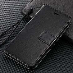 Funda de Cuero Cartera con Soporte Carcasa T07 para Xiaomi Mi 10 Negro