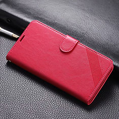 Funda de Cuero Cartera con Soporte Carcasa T07 para Xiaomi Mi 9T Rojo
