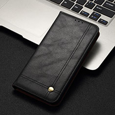 Funda de Cuero Cartera con Soporte Carcasa T08 para Xiaomi Mi A3 Negro