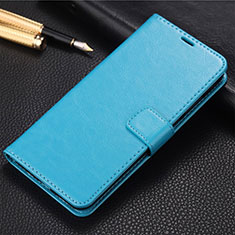 Funda de Cuero Cartera con Soporte Carcasa T09 para Huawei Honor 20 Pro Azul Cielo