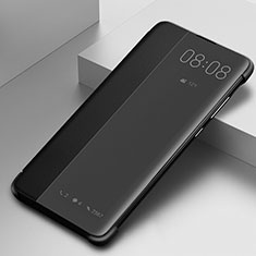 Funda de Cuero Cartera con Soporte Carcasa T10 para Huawei Mate 30 5G Negro