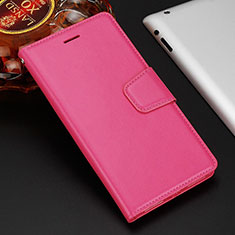 Funda de Cuero Cartera con Soporte Carcasa T11 para Huawei Mate 20 X 5G Rosa Roja