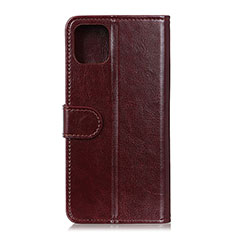 Funda de Cuero Cartera con Soporte Carcasa T11 para Xiaomi Mi 11 Lite 4G Marron