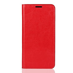 Funda de Cuero Cartera con Soporte Carcasa T11 para Xiaomi Mi 9T Rojo