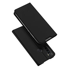 Funda de Cuero Cartera con Soporte Carcasa T12 para Xiaomi Redmi Note 8 Negro