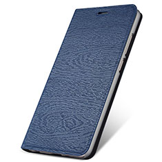 Funda de Cuero Cartera con Soporte Carcasa T14 para Huawei Honor 20E Azul