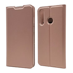 Funda de Cuero Cartera con Soporte Carcasa T15 para Huawei Honor 20E Oro Rosa