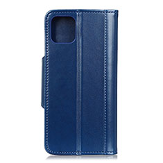Funda de Cuero Cartera con Soporte Carcasa T15 para Xiaomi Mi 11 Lite 4G Azul