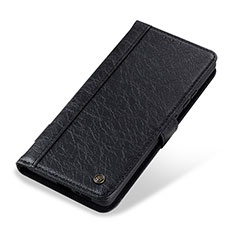 Funda de Cuero Cartera con Soporte Carcasa T19 para Apple iPhone 13 Pro Max Negro