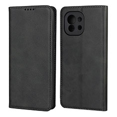 Funda de Cuero Cartera con Soporte Carcasa T20 para Xiaomi Mi 11 5G Negro