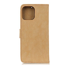 Funda de Cuero Cartera con Soporte Carcasa T23 para Xiaomi Mi 11 5G Caqui