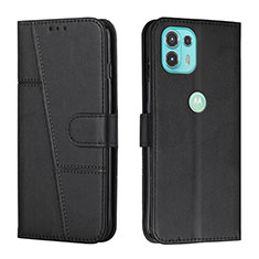 Funda de Cuero Cartera con Soporte Carcasa Y01X para Motorola Moto Edge 20 Lite 5G Negro