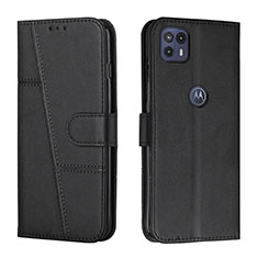 Funda de Cuero Cartera con Soporte Carcasa Y01X para Motorola Moto G50 5G Negro