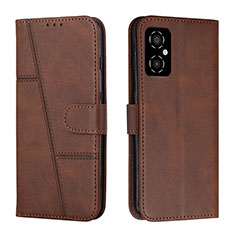 Funda de Cuero Cartera con Soporte Carcasa Y01X para Xiaomi Redmi Note 11R 5G Marron