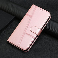 Funda de Cuero Cartera con Soporte Carcasa Y01X para Xiaomi Redmi Note 12 Pro Speed 5G Oro Rosa