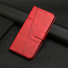 Funda de Cuero Cartera con Soporte Carcasa Y01X para Xiaomi Redmi Note 12 Pro Speed 5G Rojo