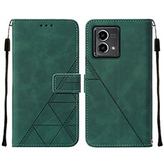 Funda de Cuero Cartera con Soporte Carcasa Y02B para Motorola Moto G Stylus (2023) 4G Verde