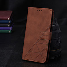 Funda de Cuero Cartera con Soporte Carcasa Y02B para Samsung Galaxy M02s Marron